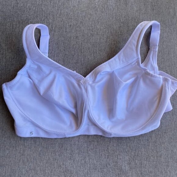 Full Figure MagicLift Plus Size Seamless Wirefree Back Close Sports Bra 40F - Picture 7 of 10